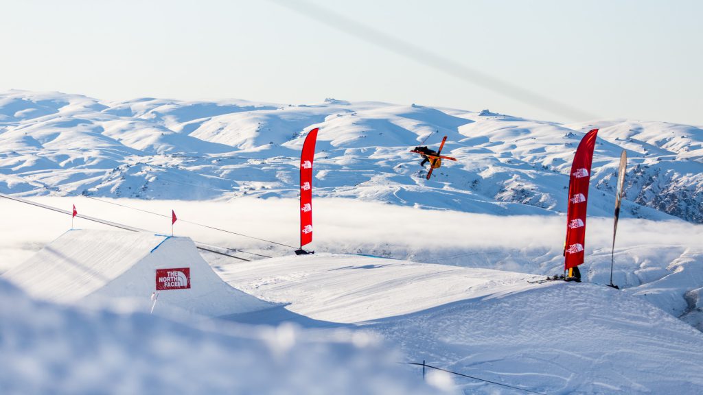 James Woods Wins the Freeski Open of NZ Slopestyle