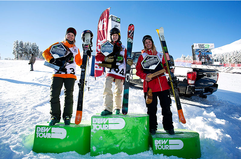 girls dew tour slopestyle