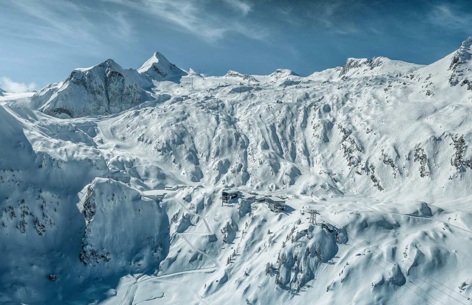 Kitsteinhorn glacier powder day