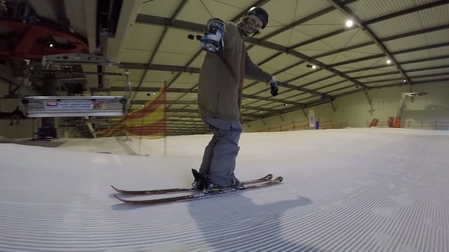 Bern Hager enjoys a cold indoor summer!