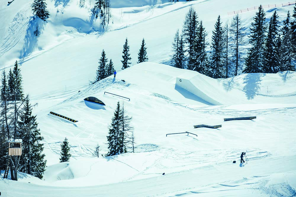 The set up at Absolut Park Flachauwinkl is one of the best in europe