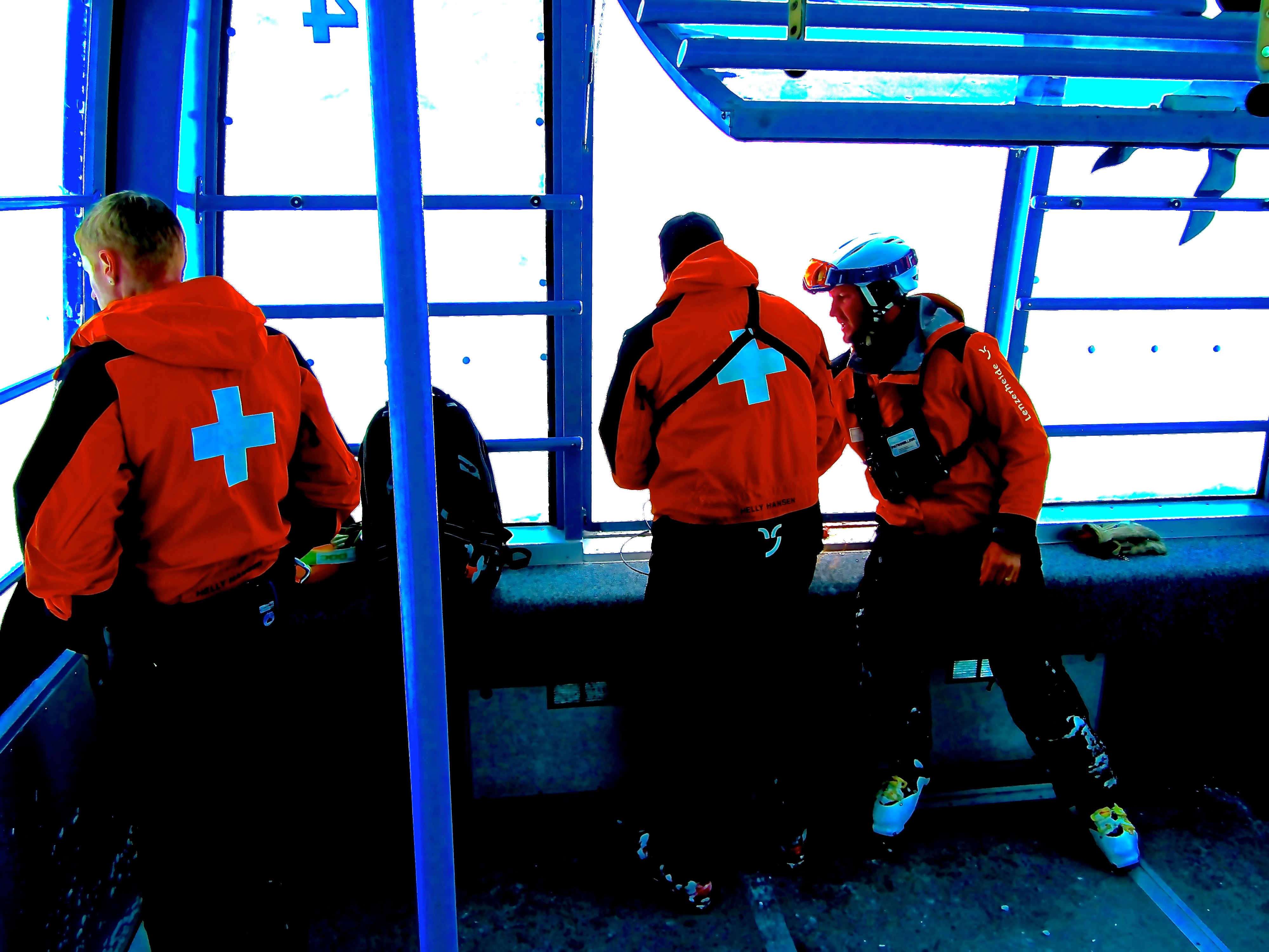 Silvan Büchel an his Team captured by Rico Kümin