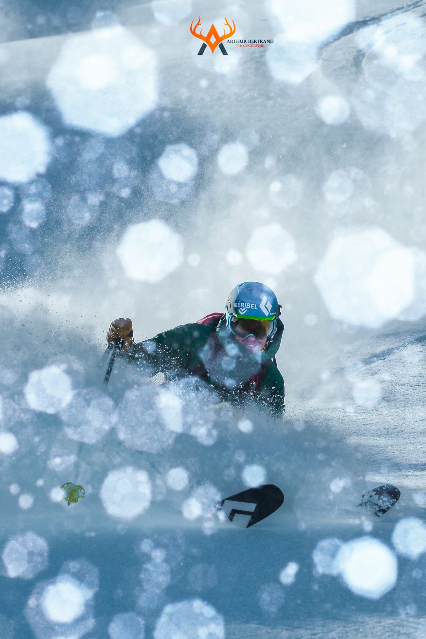 Jeremy Prevost slashing white gold for Really captured by Arthur Bertrand