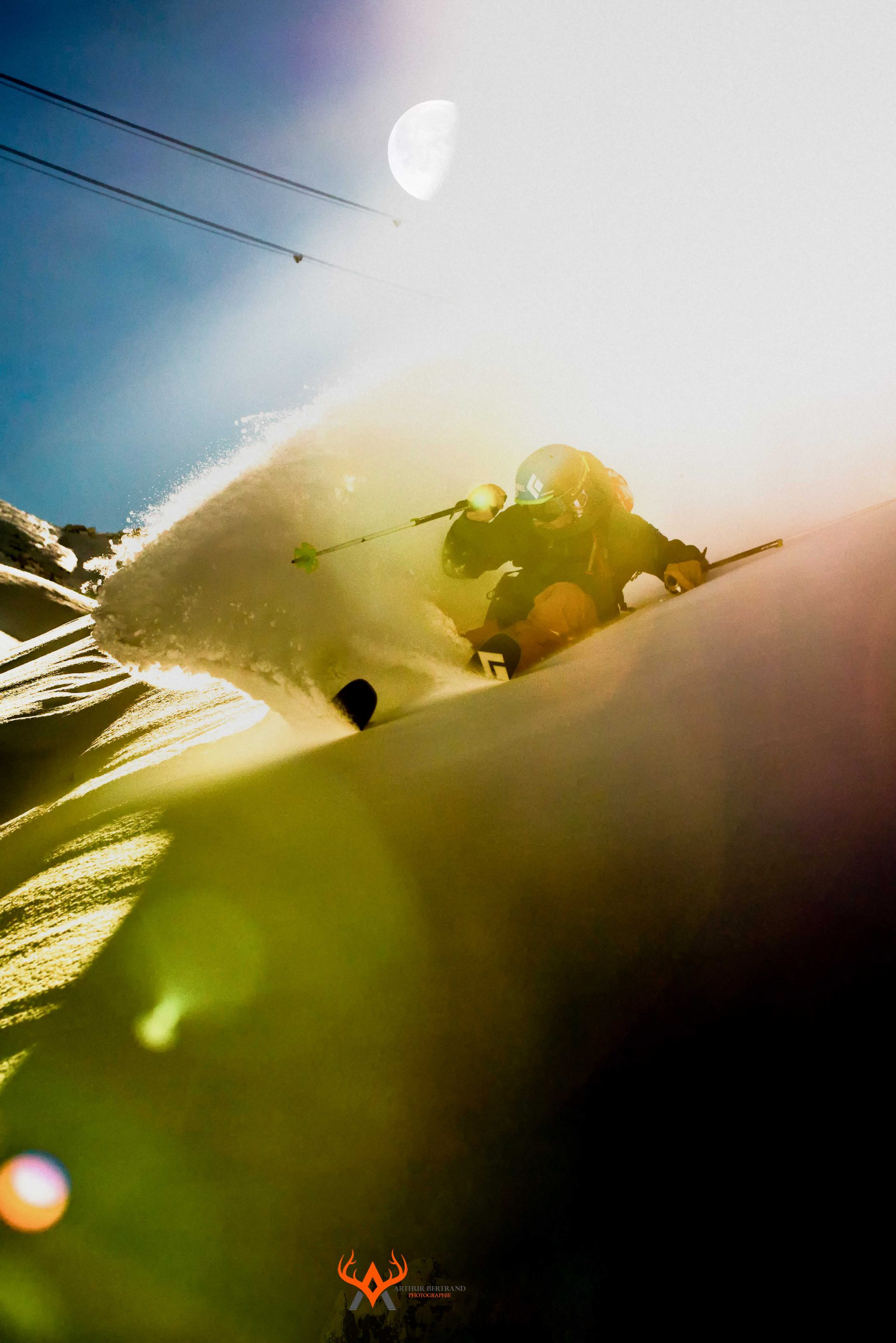 Jeremy Prevost in his favorite element captured by Arthur Bertrand