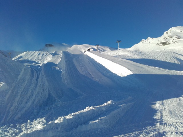The Superpipe at Snowpark Kitzsteinhorn is almost ready!