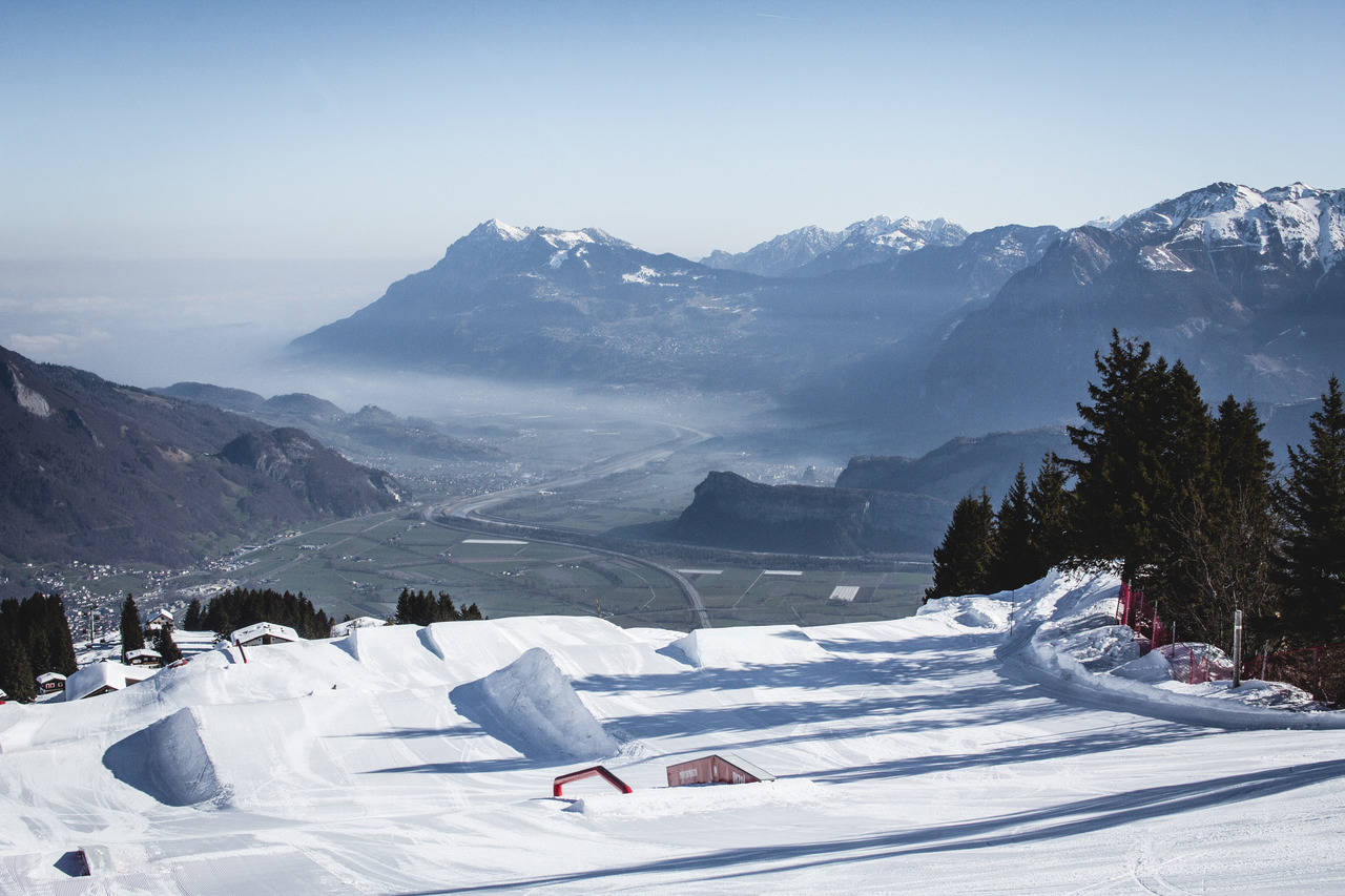 Marco Joerger capturing Riderpark Pizol