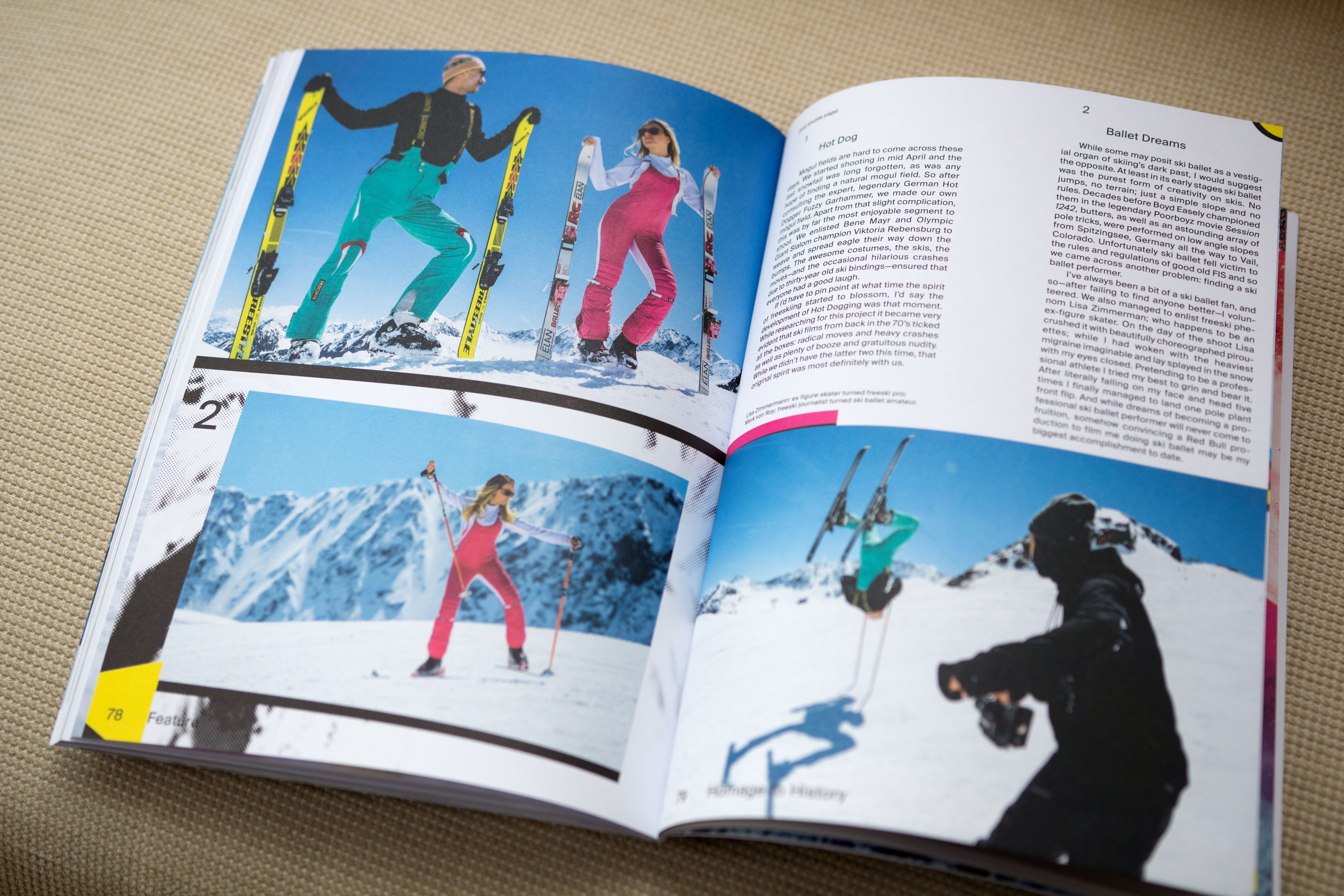 The return of the oldschool in the latest Downdays issue