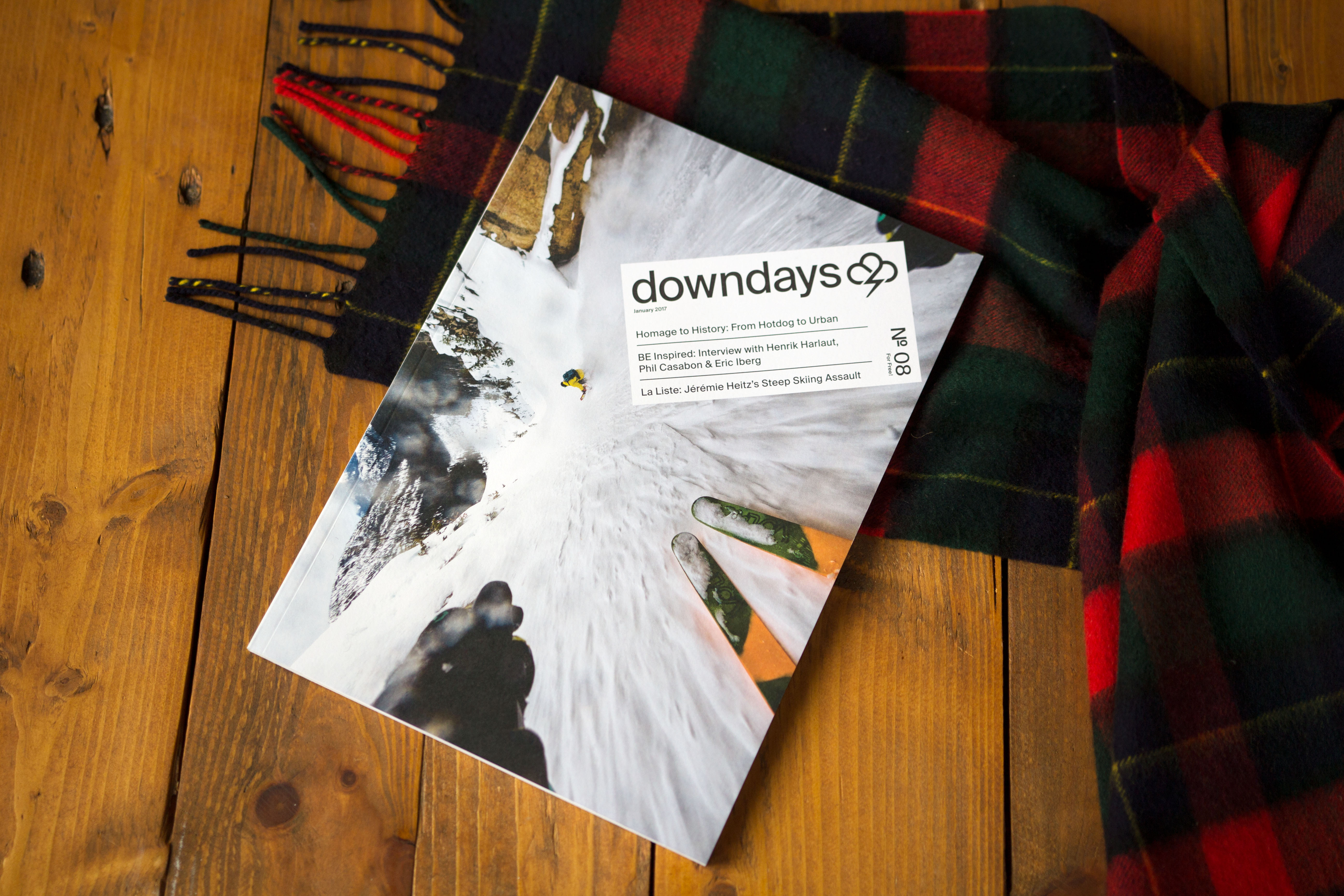 Downdays January issue available near you FOR FREE.