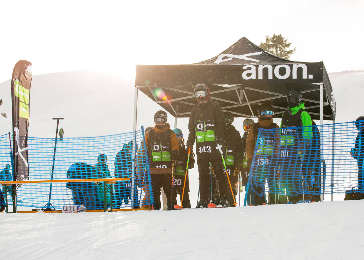 Let's get ready for the QParks stop of Battle Rojal at Snowpark Schoeneben; photo by Patrick Steiner