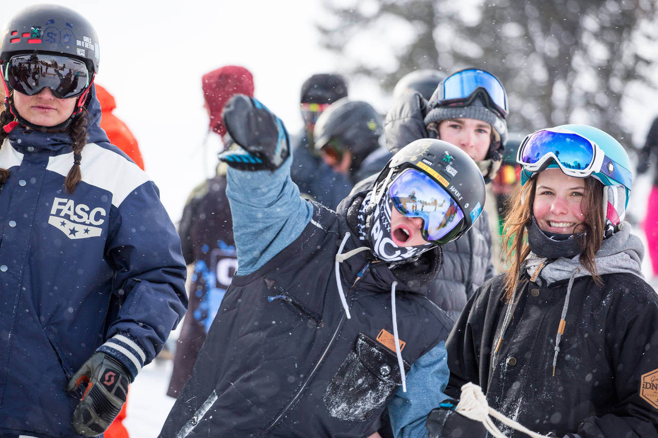 The Battle Rojal at Snowpark Schoeneben always brings friends together.lifestyle captured by Patrick Steiner