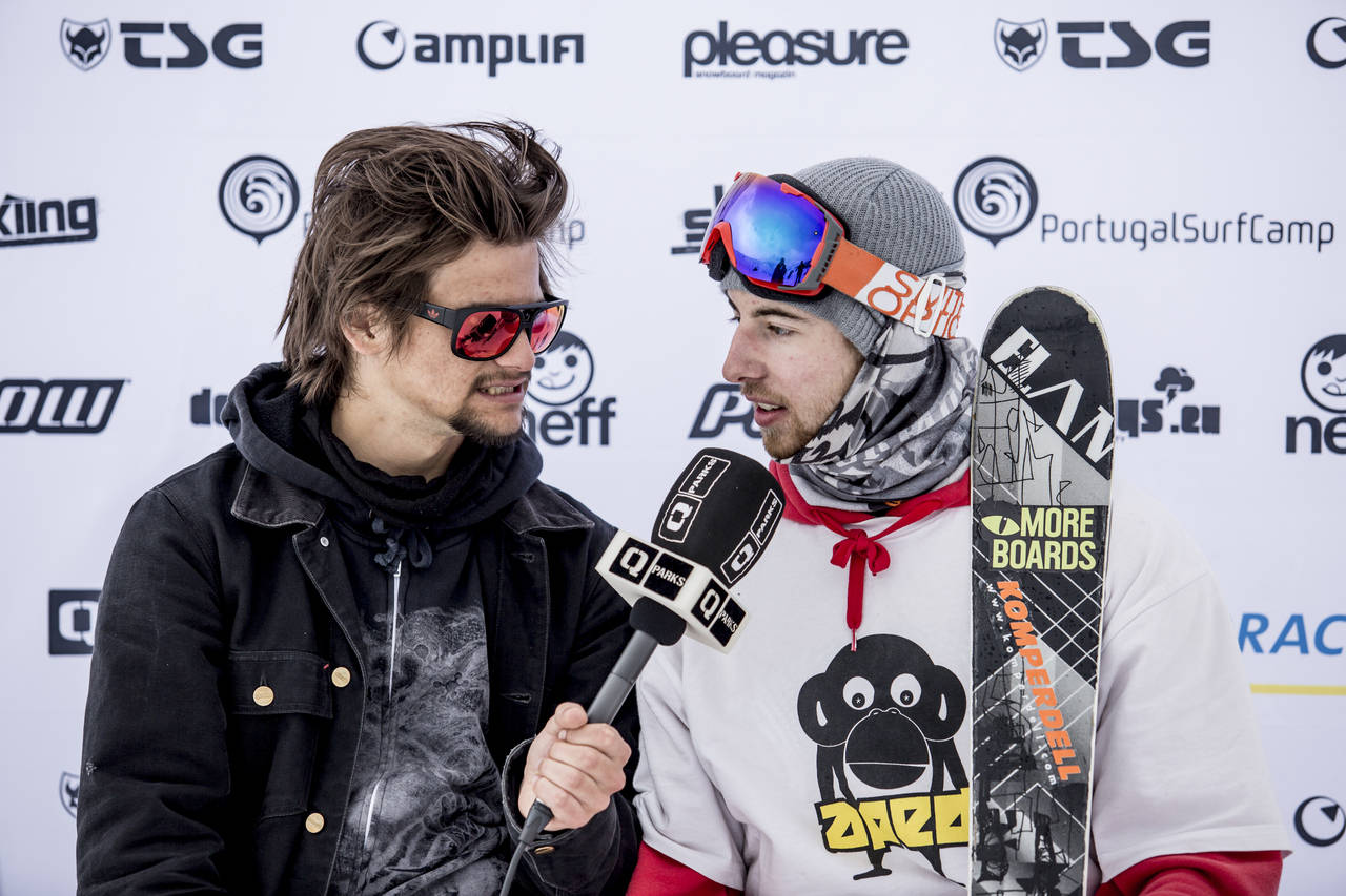 Interview at QParks Tour back in 2014 at Turracher Höhe by Roland Haschka