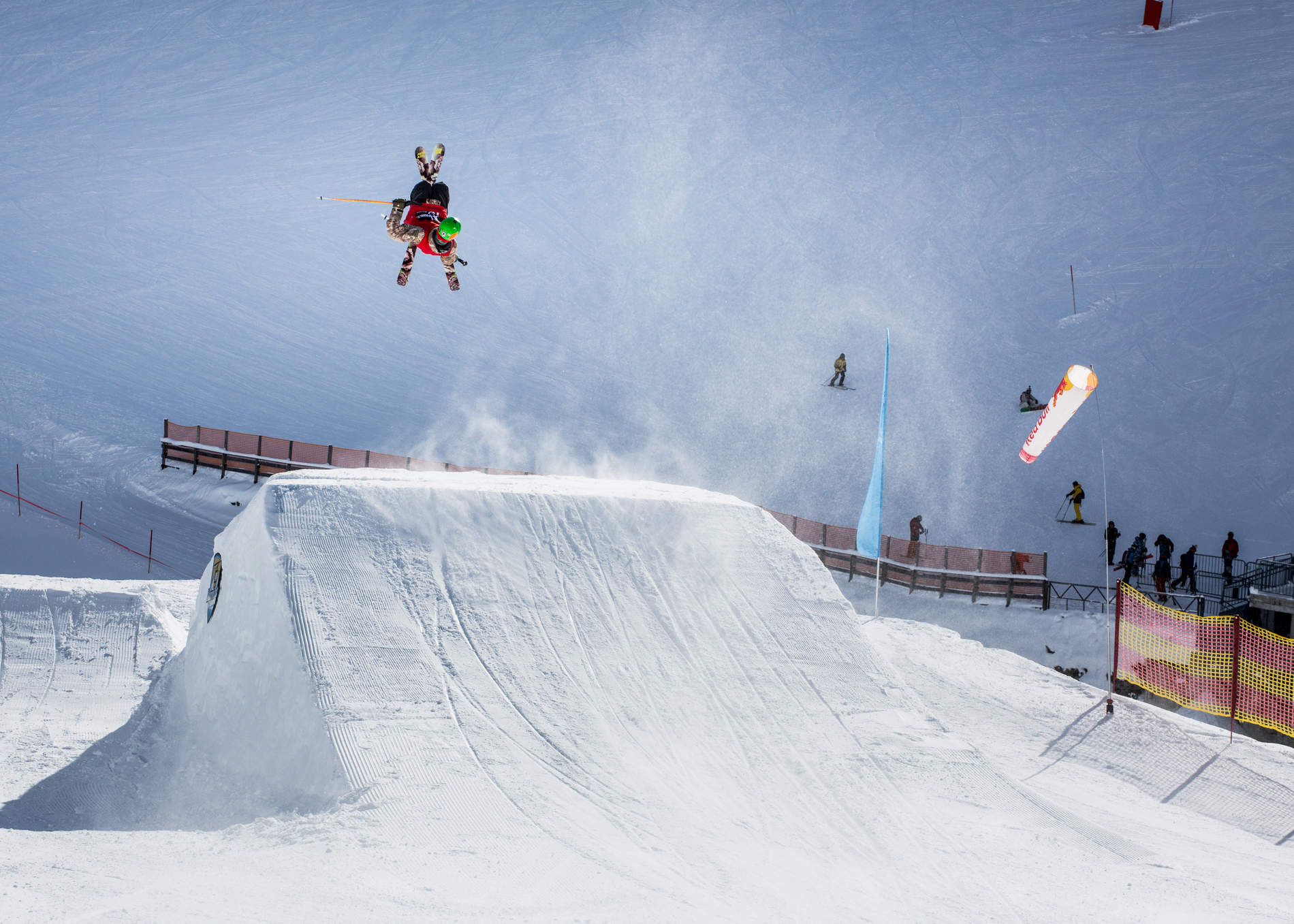 Manuel Pfeifer getting corked captured by Patrick Steiner