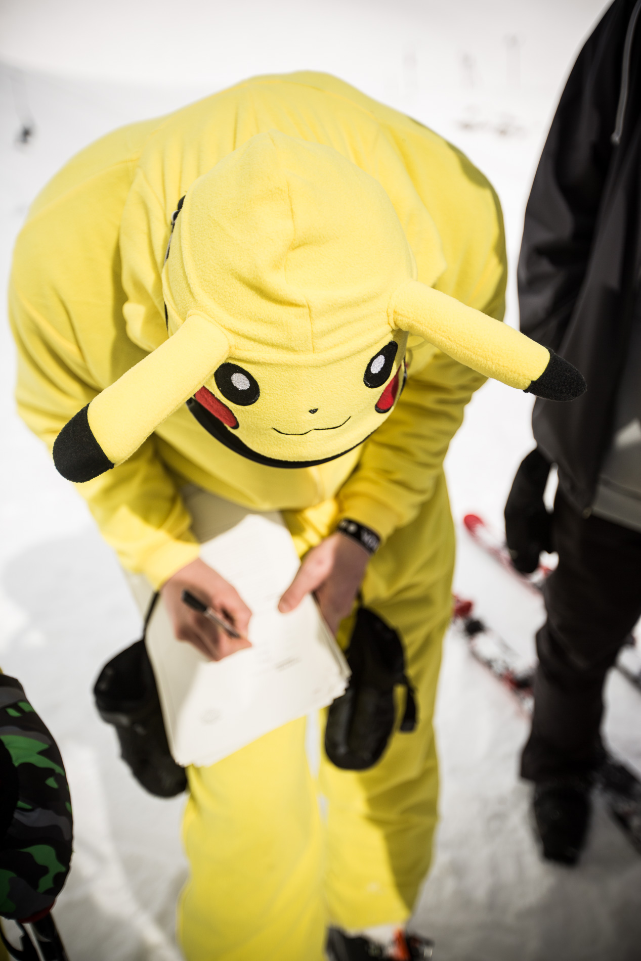 Even Pickachu was participating