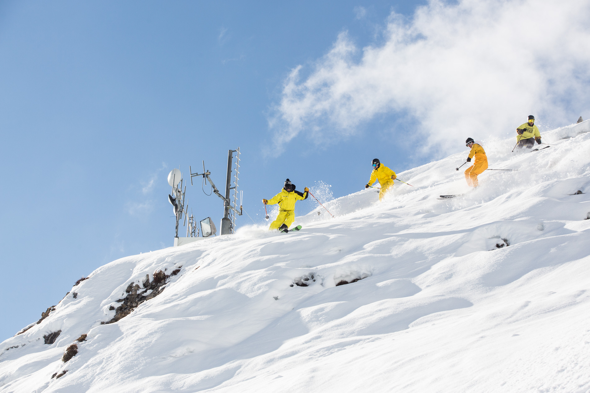 A bit of powder never harmed anyone