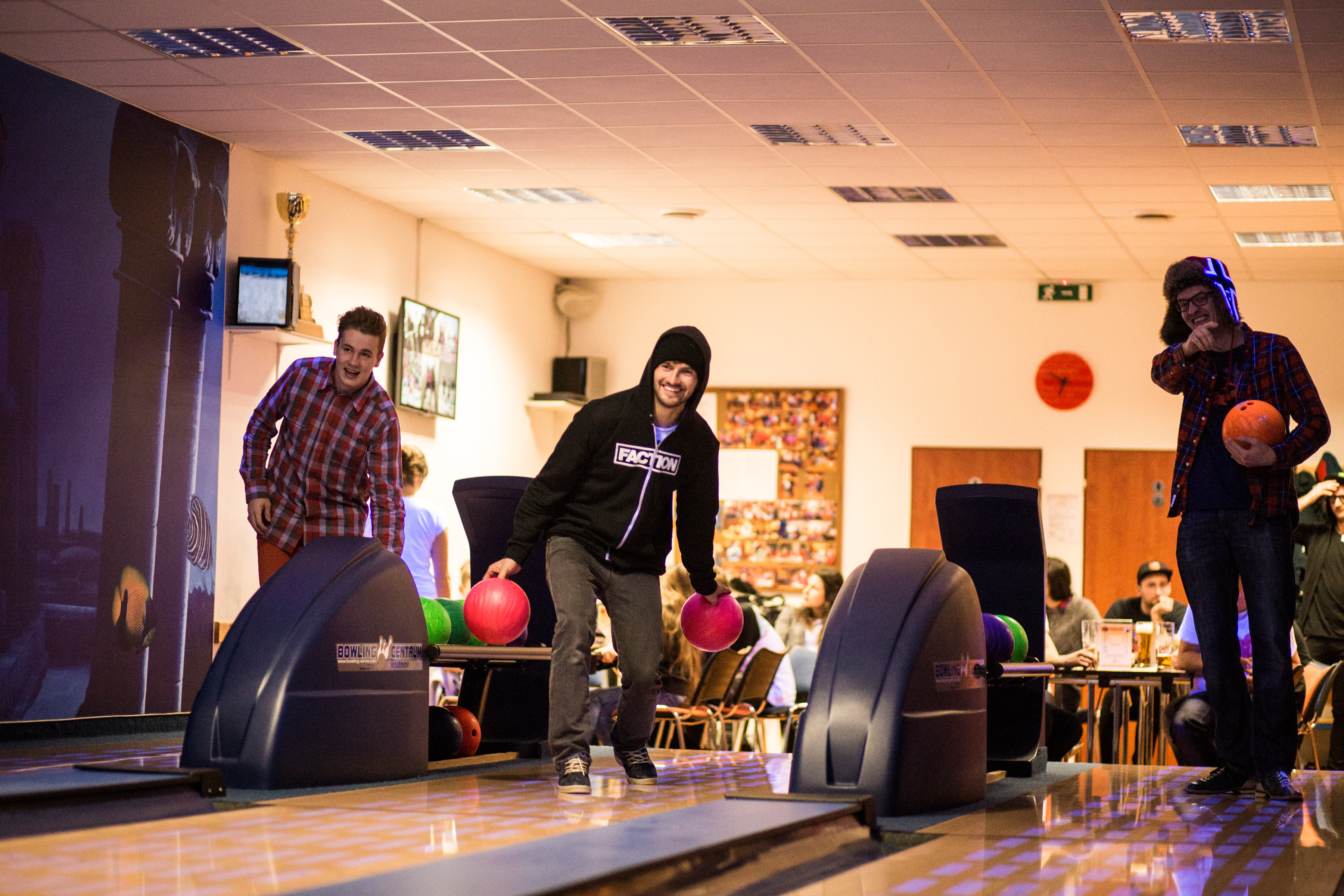 Bowling in full swing
