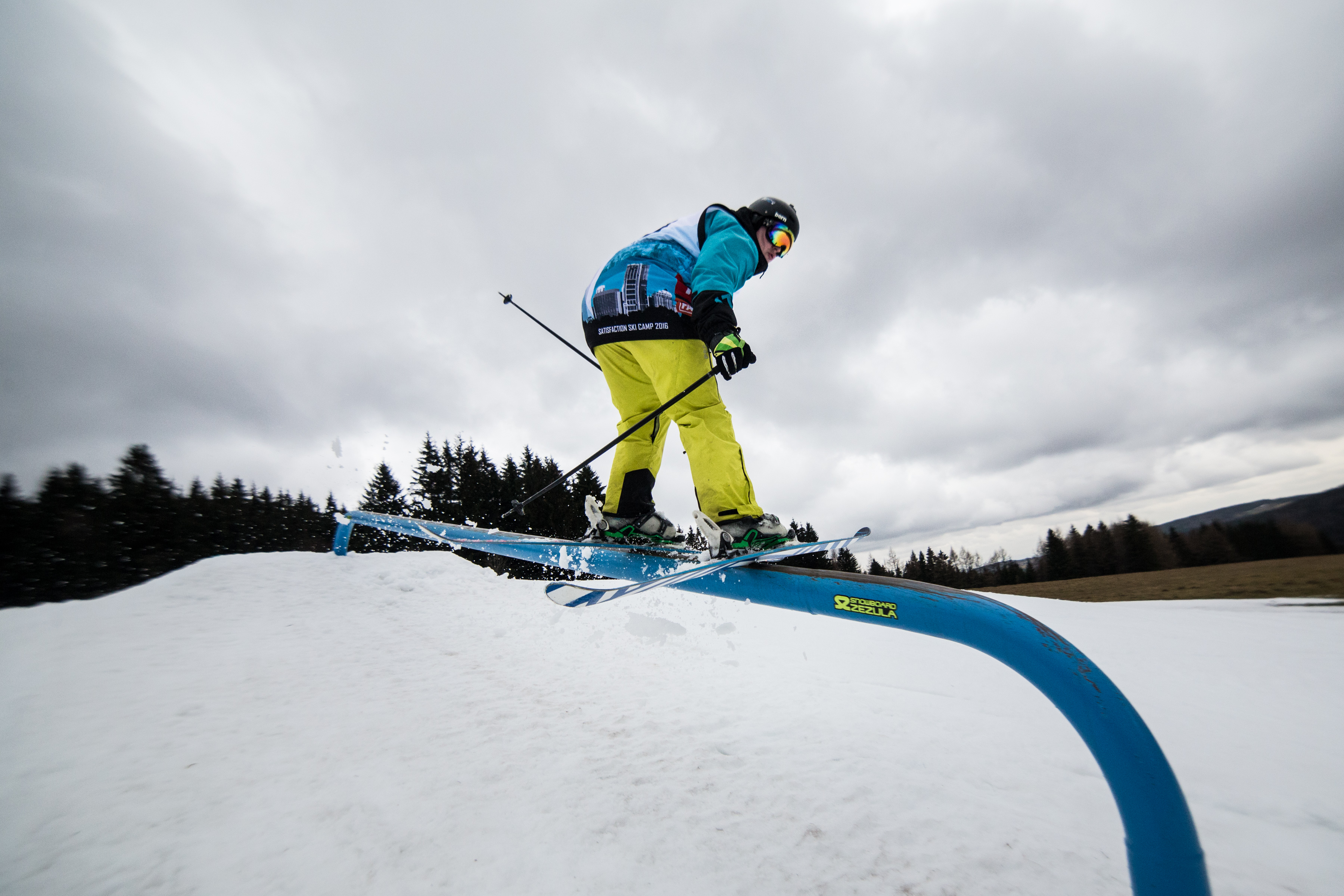 Campers improving the basics