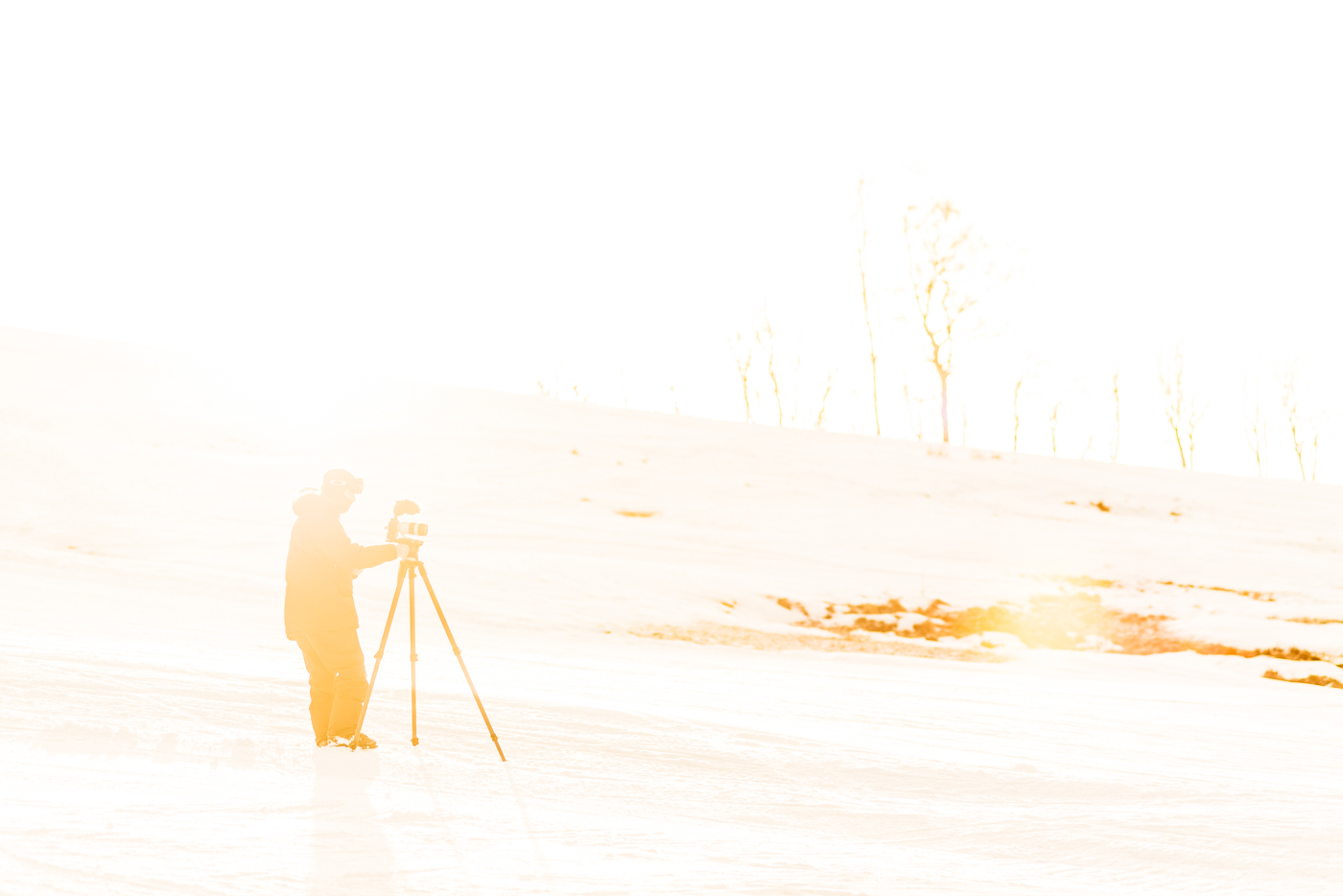 Martin Bernard getting the shoot in perfect light