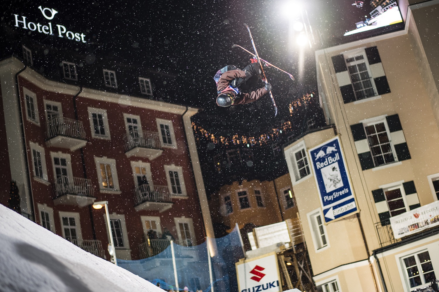 Austrians Lukas Muellauer put on a very strong performance at the REd Bull Playstreets Bad Gastein 2017