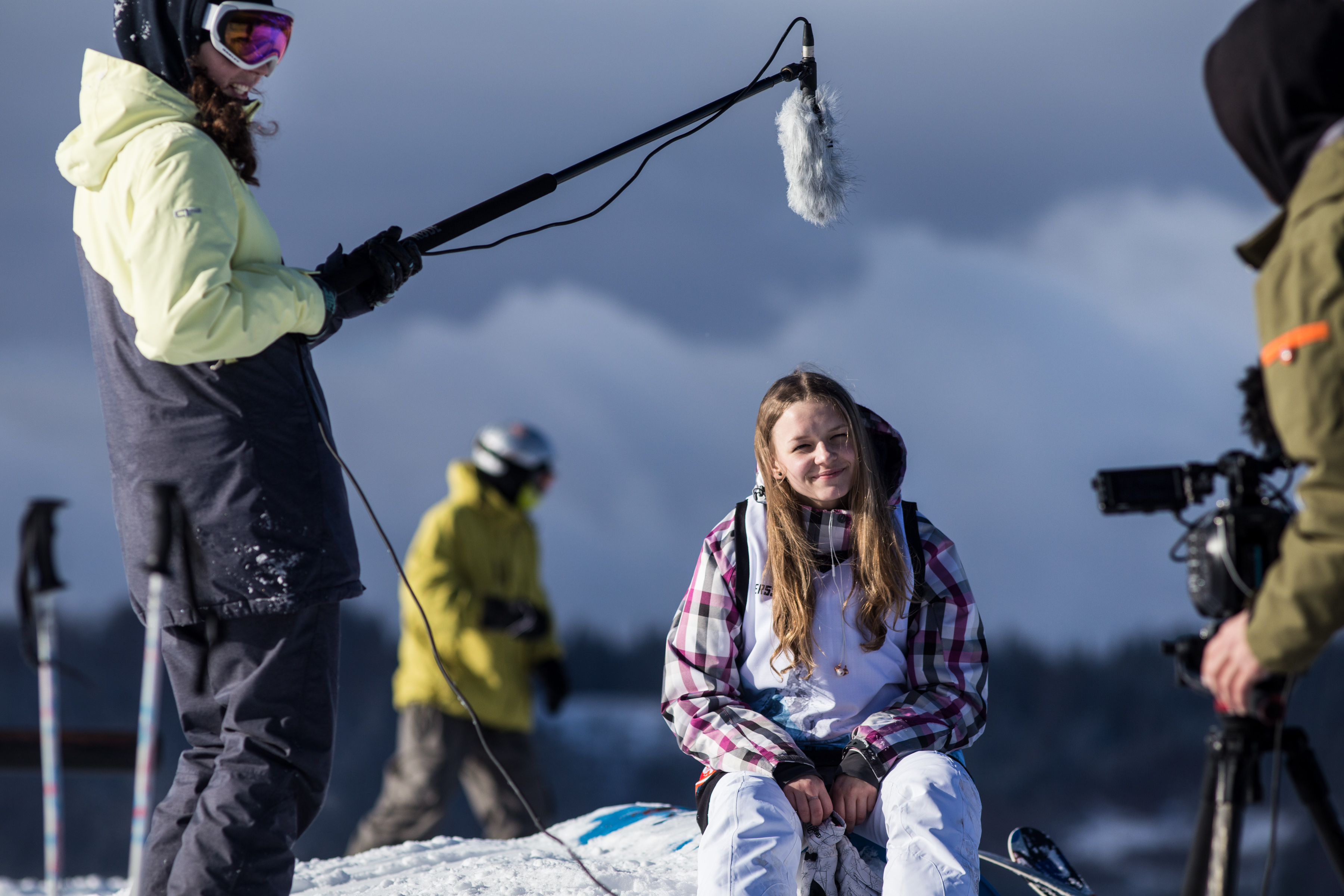 shooting with campers