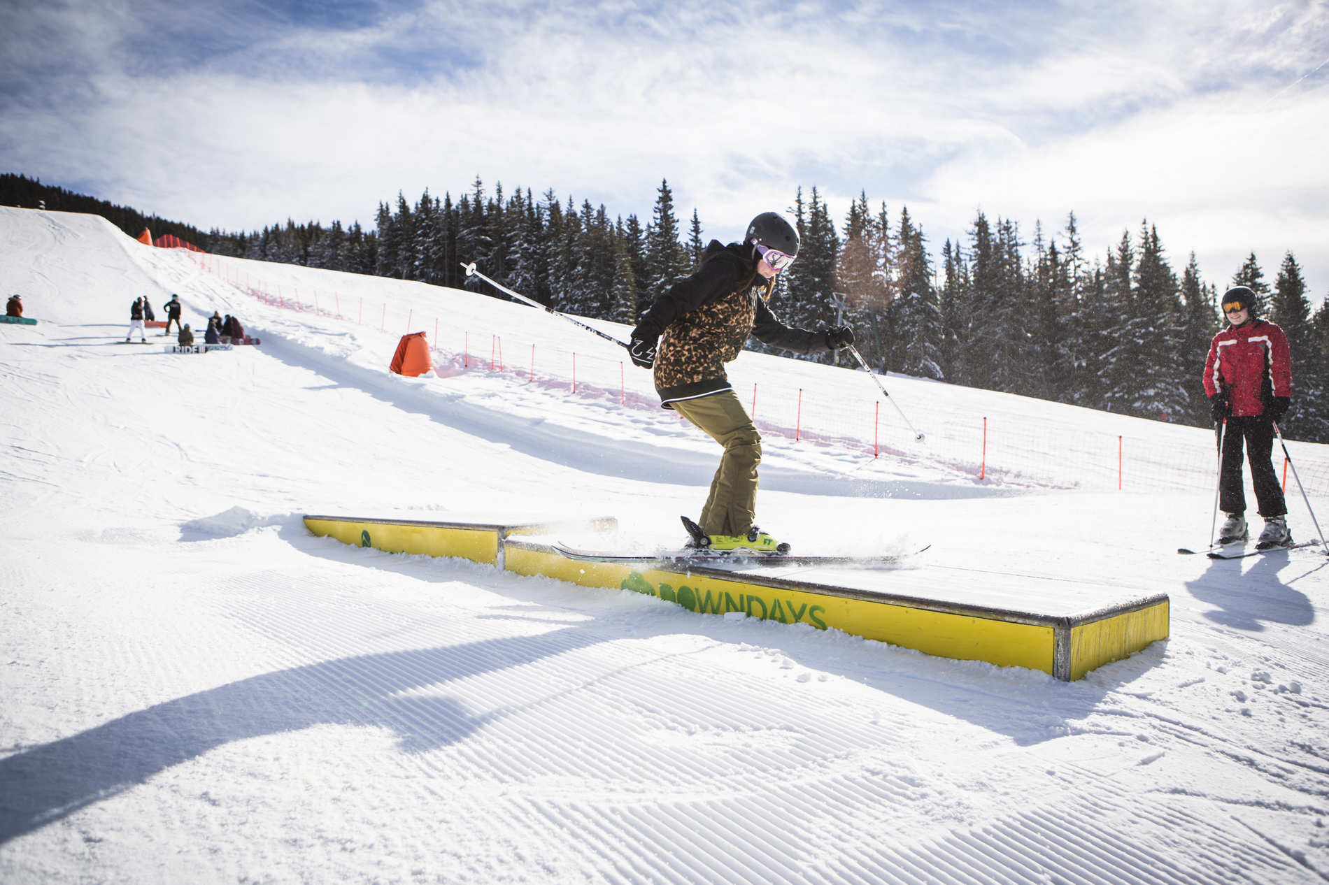 It's awesome to see so many girls shredding