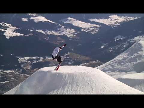 Jossi and Jackson Wells take on Snowpark Laax in Gully Road