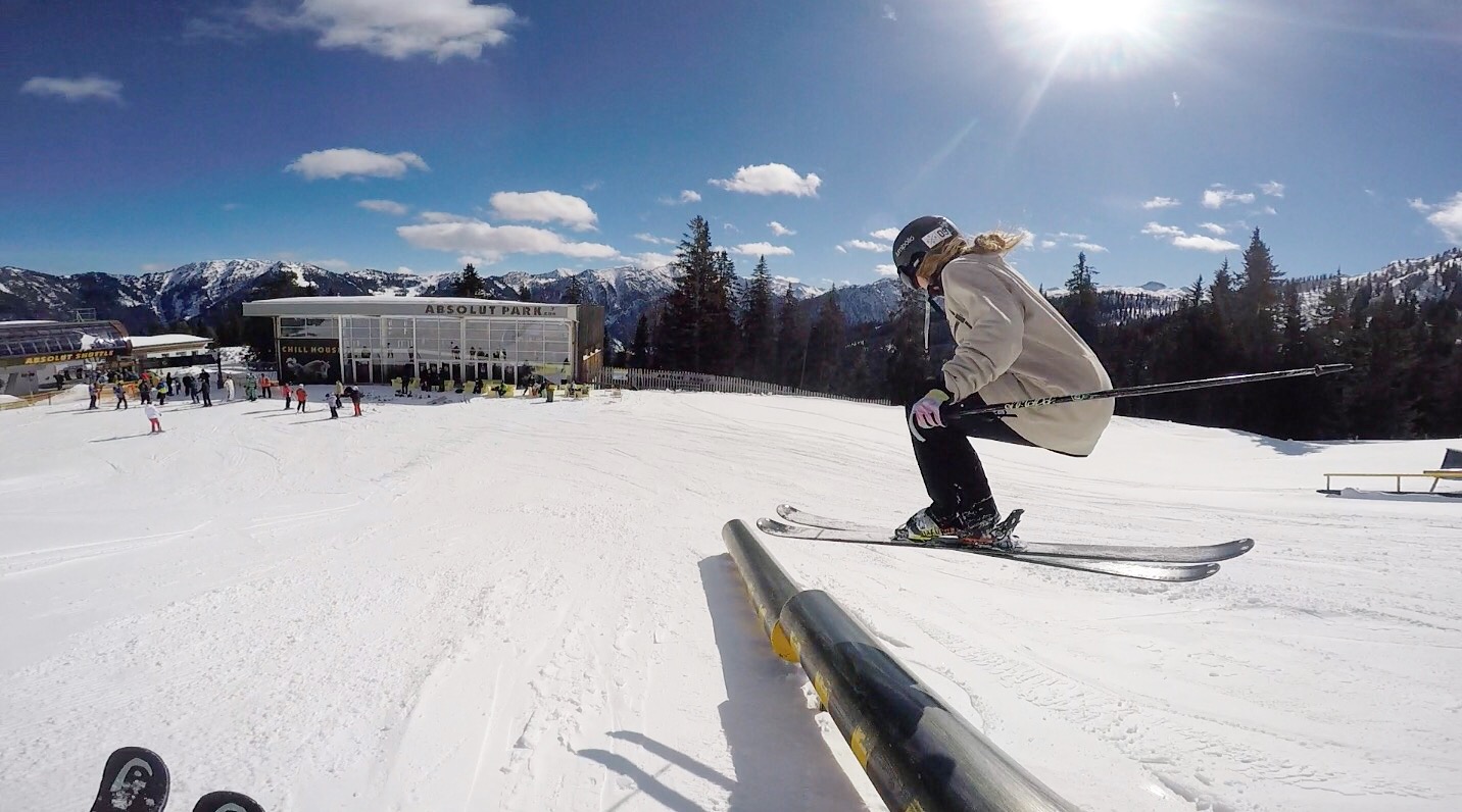 K2Vacation winer Patrizia Holzmann in action