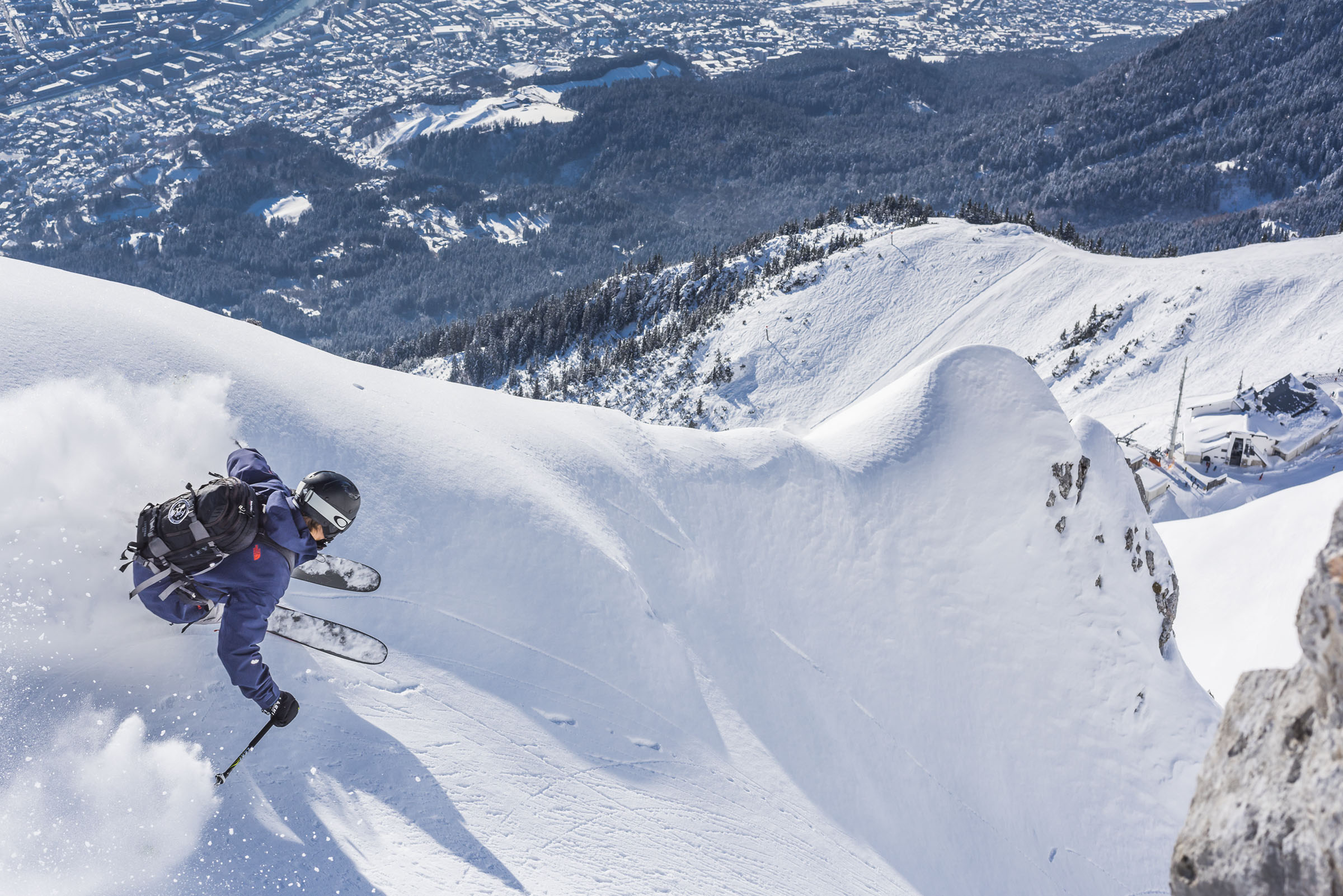 The Freeride City Innsbruck in full force