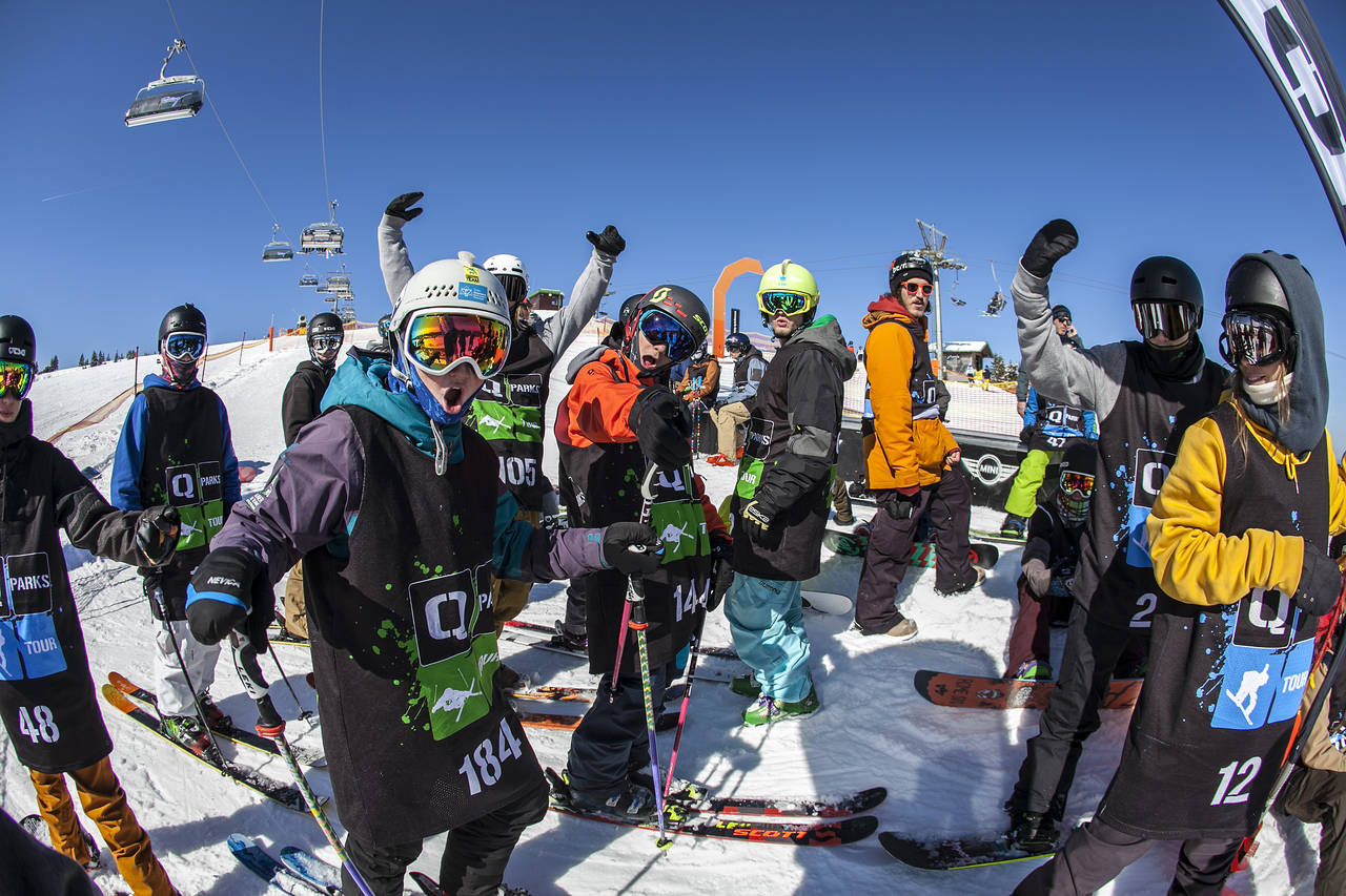 Good timnes await you at the QParks Freeski Tour Feldberg