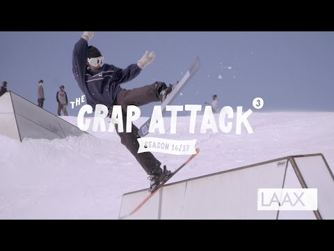 It's Spring time and with that the 3rd episode of the crap attack just came in hot straight from Snowpark Laax