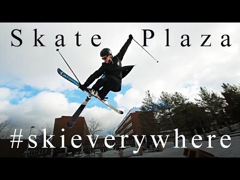 Watch Juho Kilkki skieverywhere and take on a finish skate plaza with creativity and style
