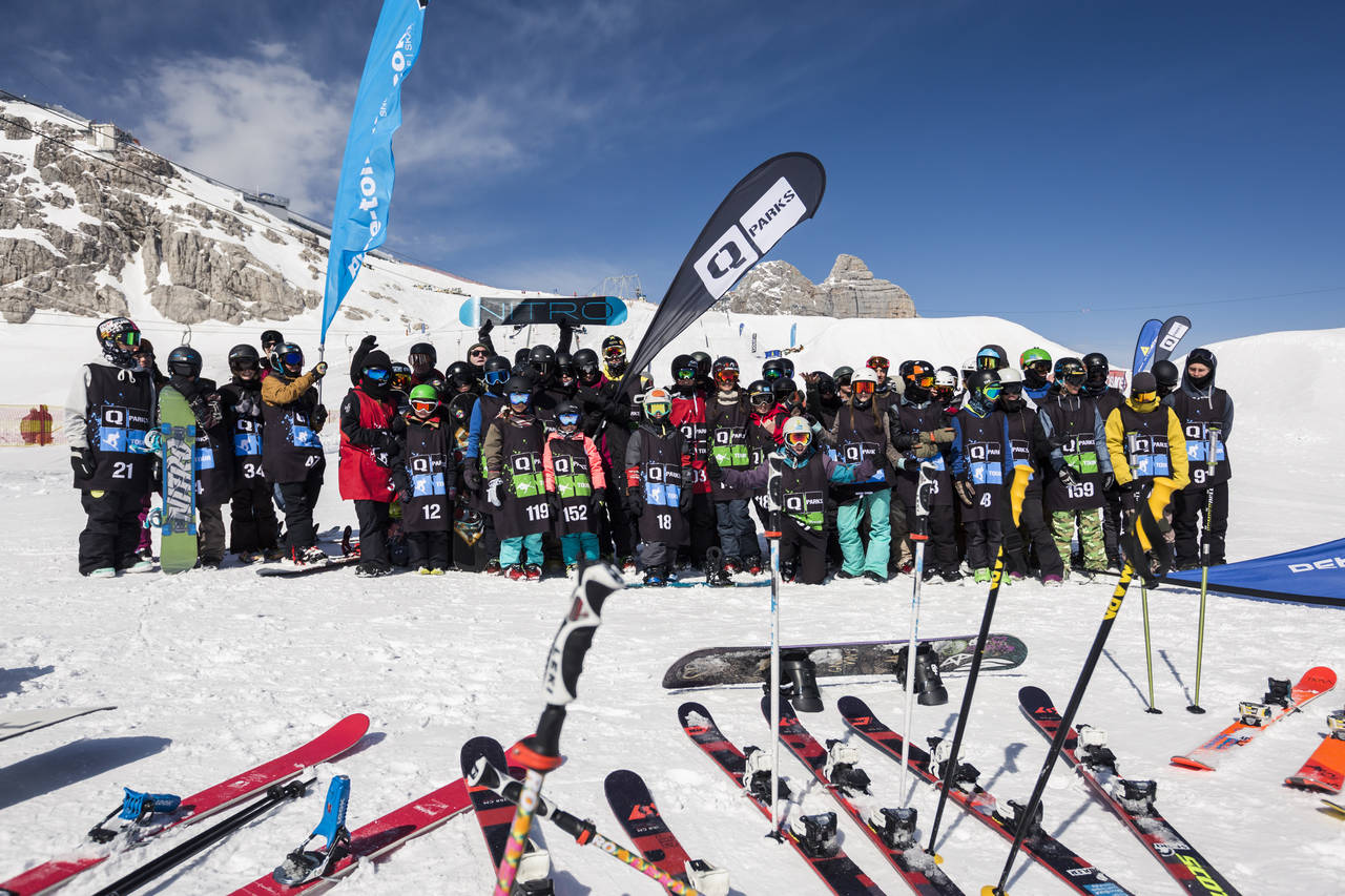 Prepare for fun and great times at the 2017 QParks Freeski Tour final at Dachstein Superpark