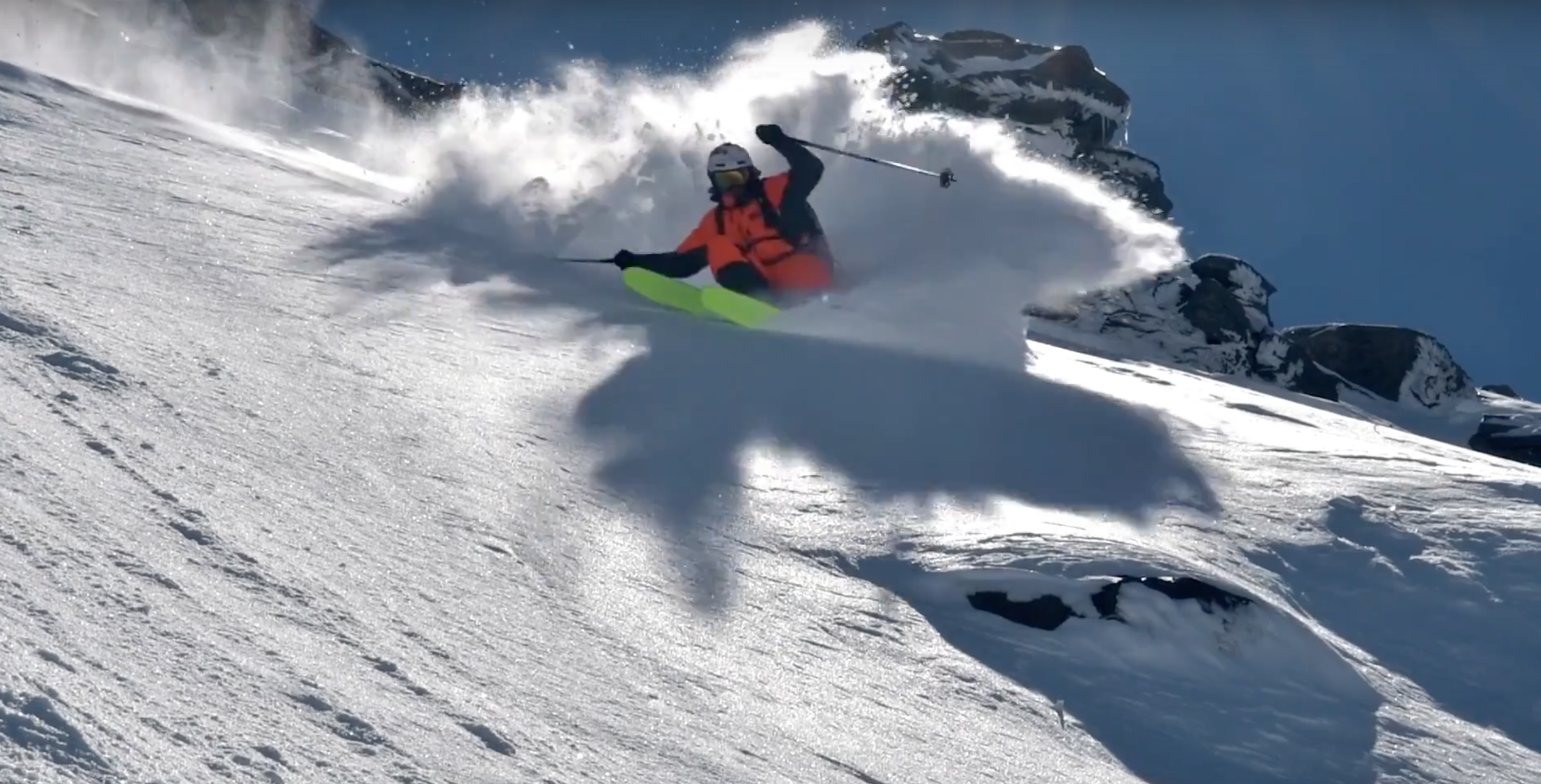 Movement Skis at Val Thorens together with Romain Grojean and Aurelien Ducroz