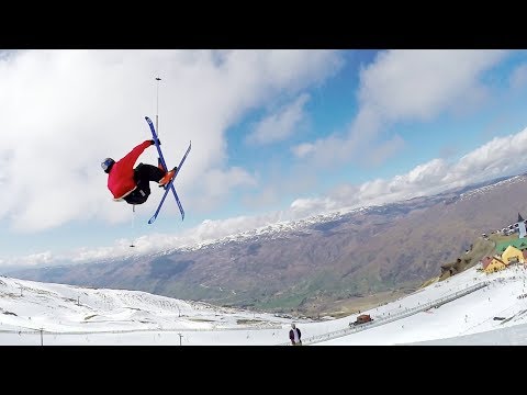 Call your tricks with Bobby Brown at Cardrona Parks ends with a massive triple backflip