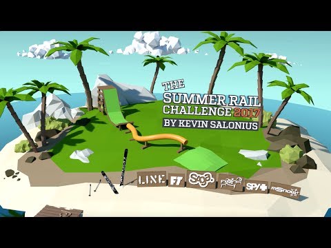 Kevin Salonius Summer Rail Challenges returns once again in 2017. Get your skis out and participate. There is only one rule: No Snow!