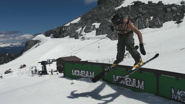 Momentum Ski Camps kicked of with an amazing set up providing perfect conditions for campers and professional skiers alike.