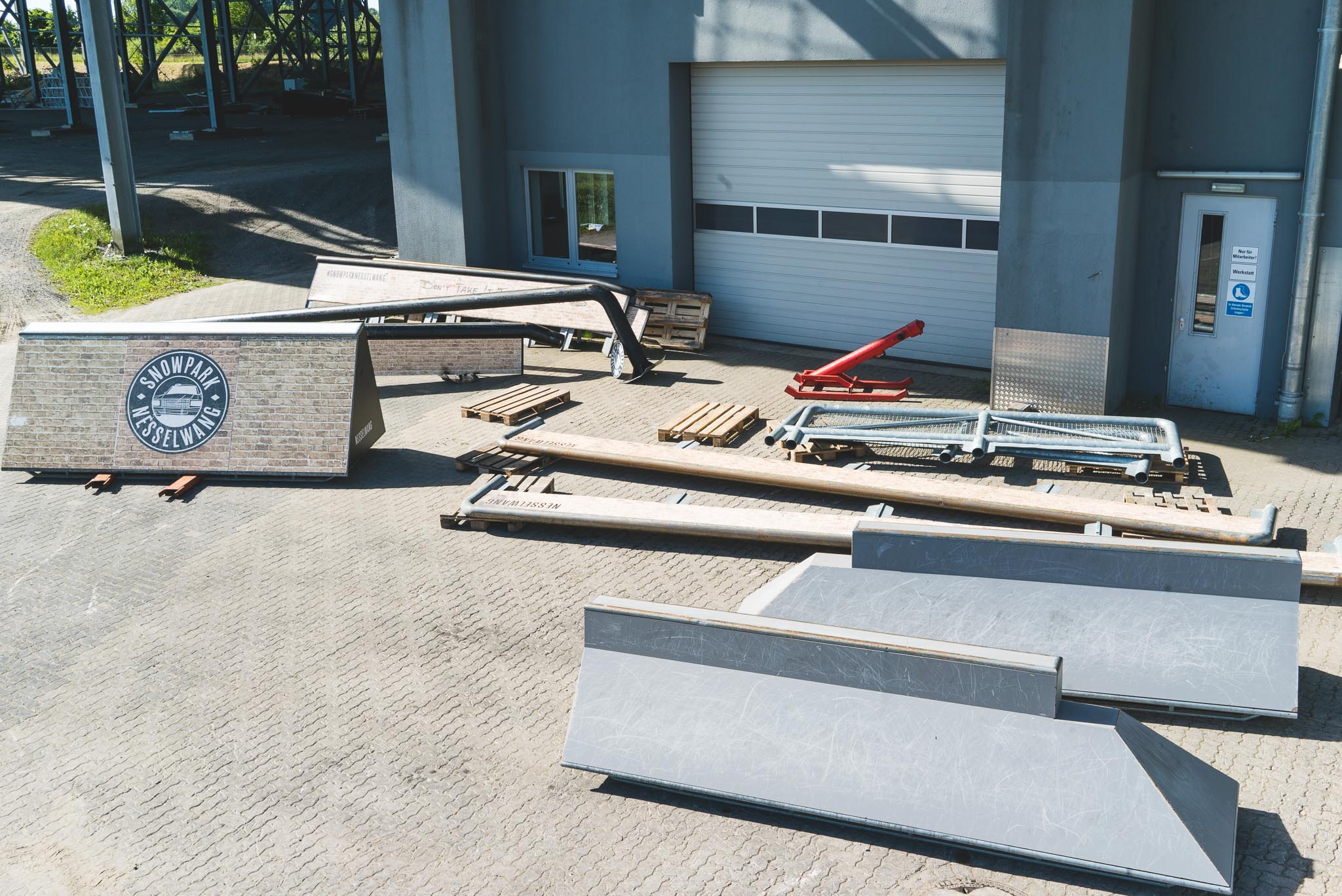 Snow Park Bispingen´s new clolaboration with Nesselwang offers plenty of new jib features