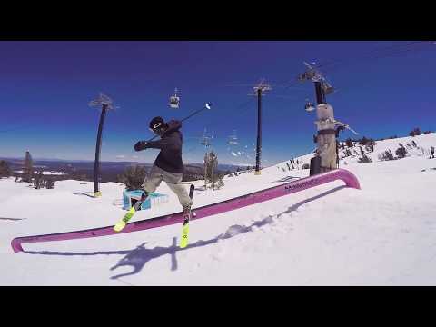 Alex Beaulieu-Marchand skis Mammoth