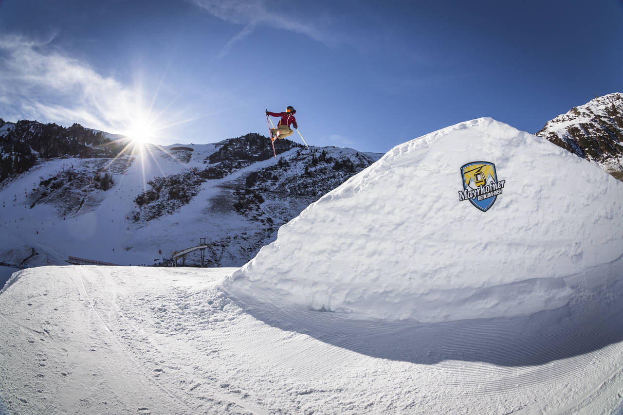 Penken Battle, QParks, Freeski Tour, Mayrhofen, competition, park, jumps, rails, downdays
