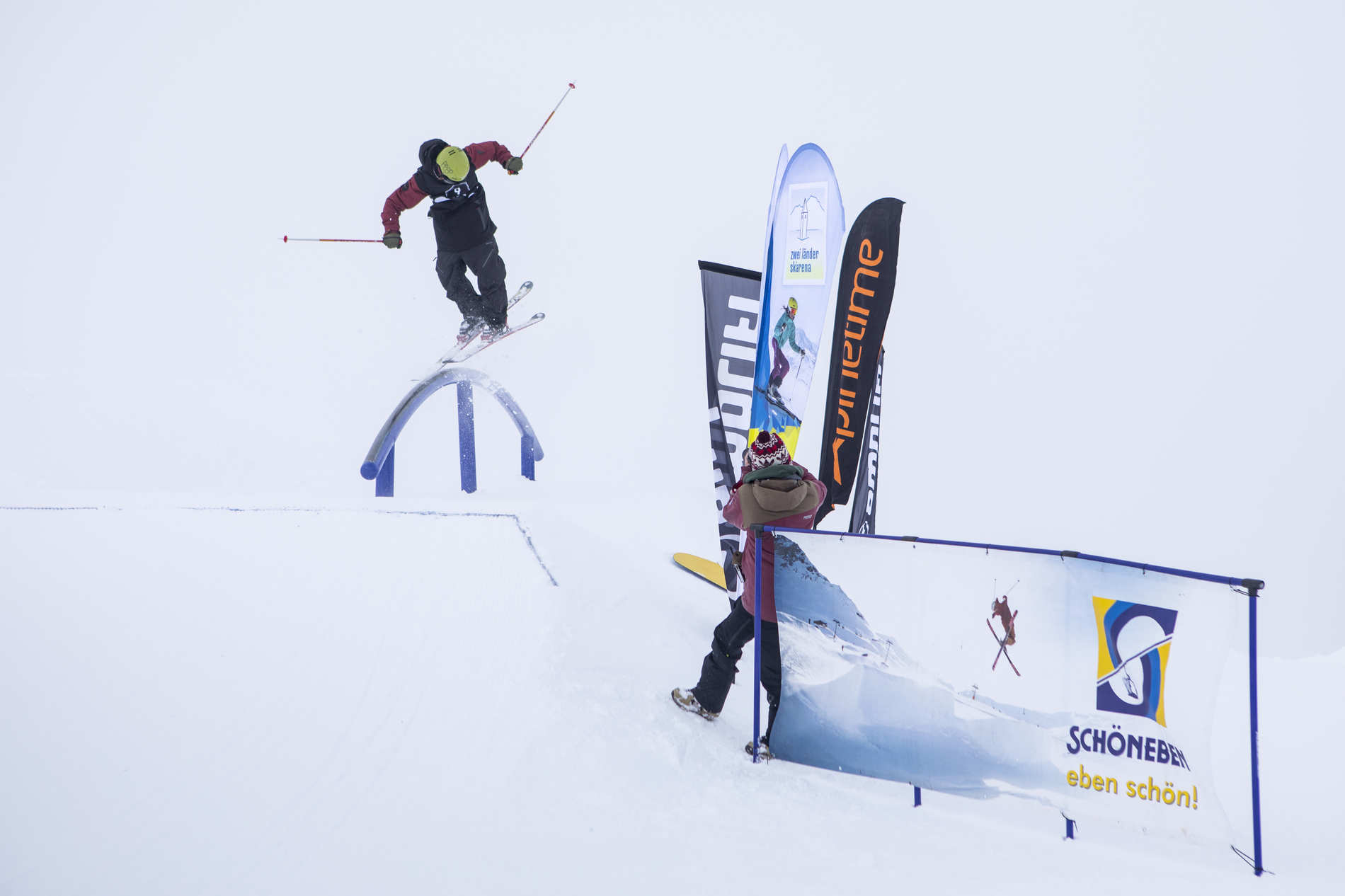 Markus Steinerm Photo Battle Rojal Qparks Freeski Tour recap