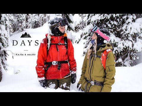 The 1st episode of the new web serie Kajsa & Malou DAYS takes you into their everyday lifes. Follow their journey from blower pow to icy runs.