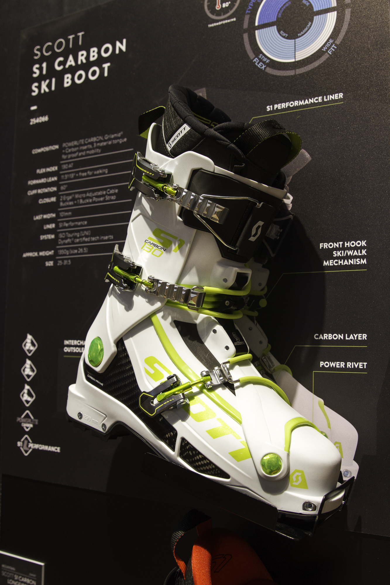 Scott S1 Carbon touring boot