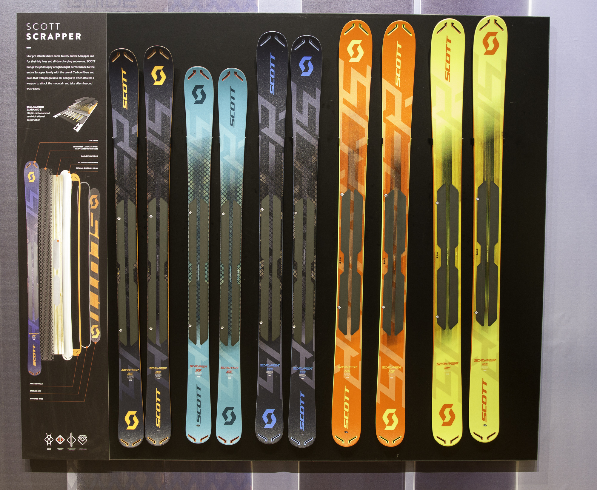 Scott Scrapper 2019 freeride skis