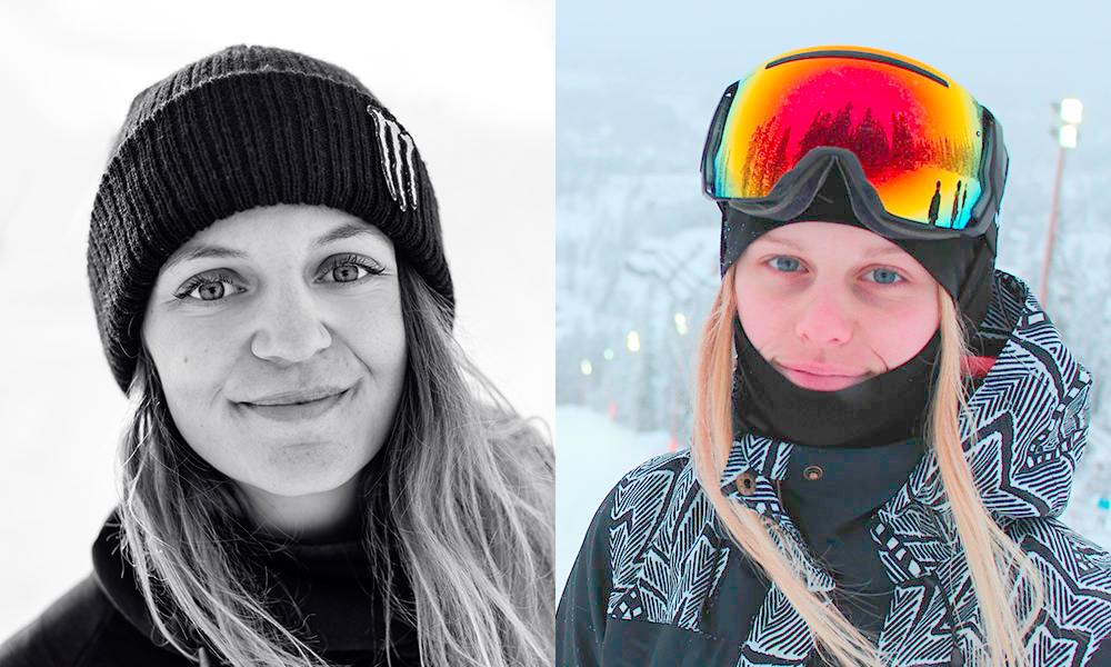 Emma Dahlström and Jennie-Lee Burmansson