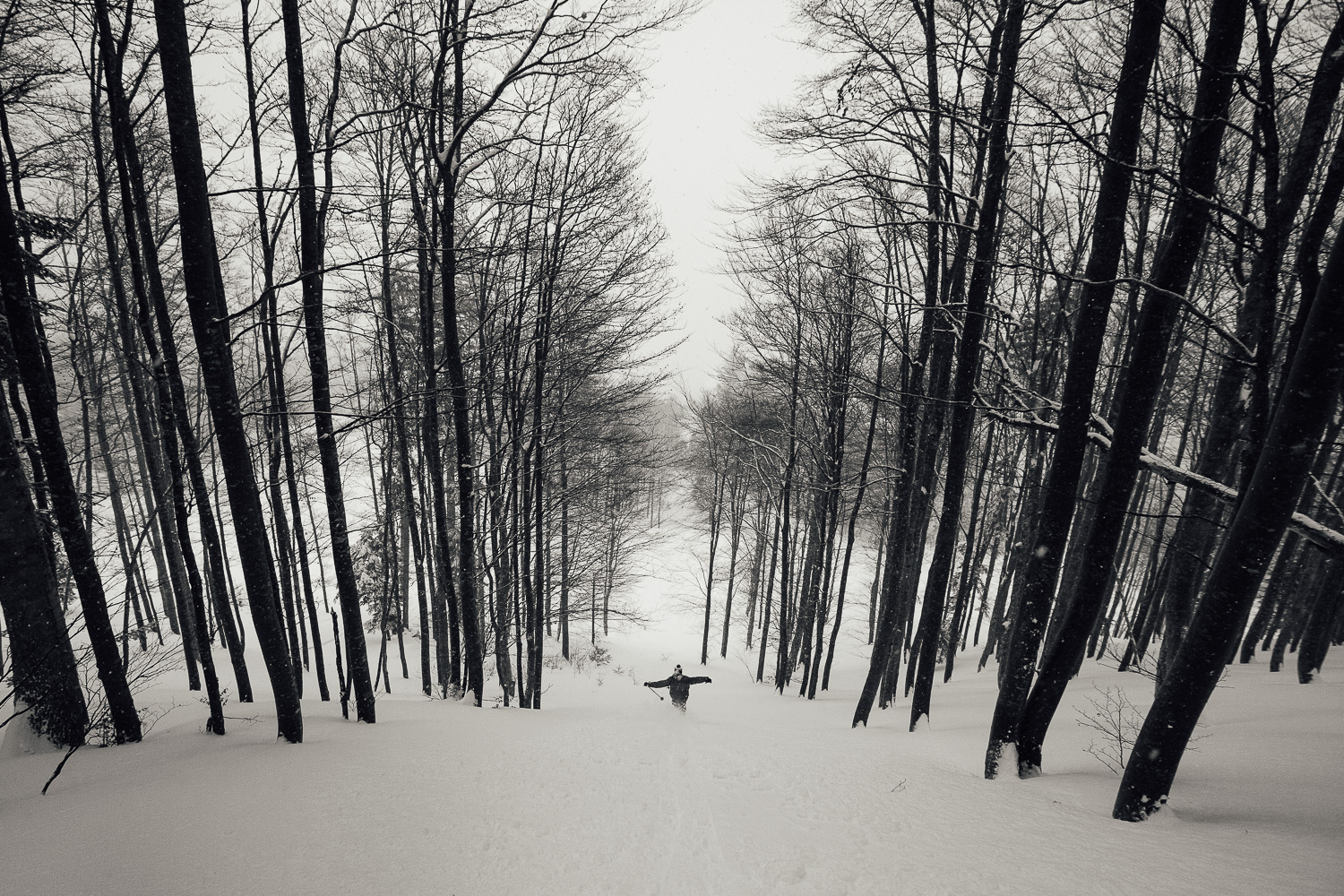 Loser ski area in Austria, photo by Simon Van Hal