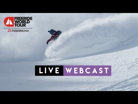 Tune in for all the live action from the Freeride World Tour at Fieberbrunn, Austria