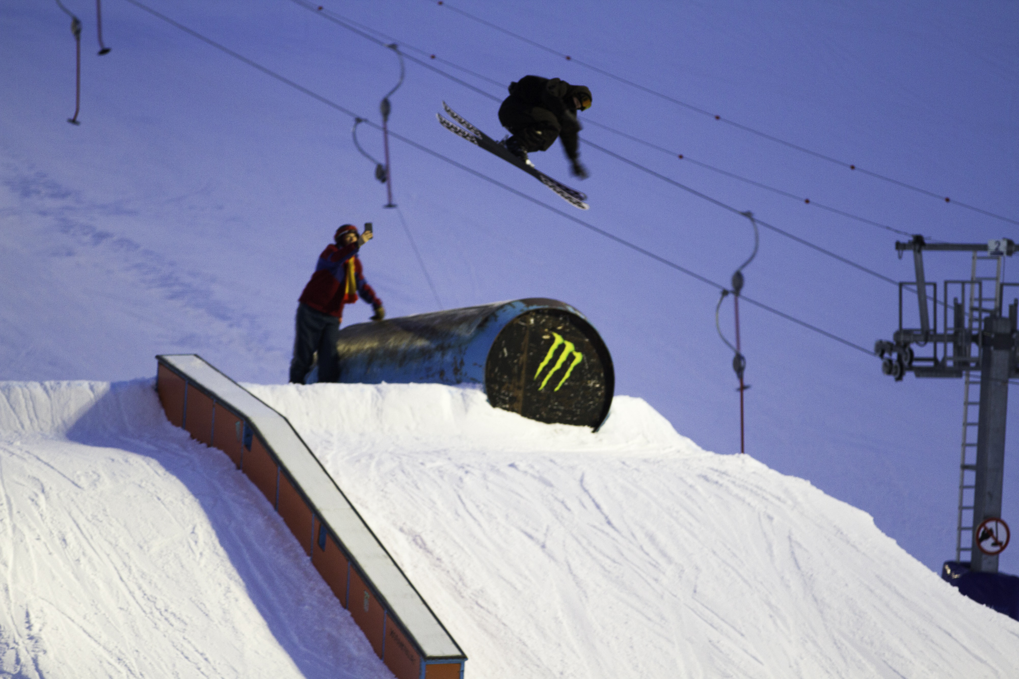 Jake Carney at SLVSH Cup Grandvalira
