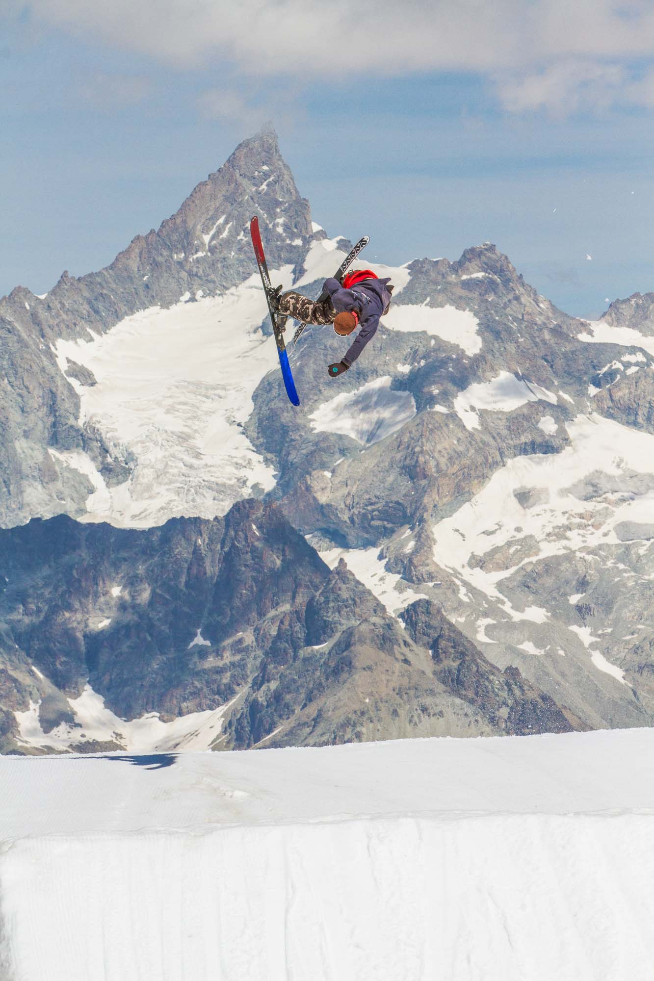 Kai Mahler, cork 360 japan, zermatt snowpark, ethan stone, downdays