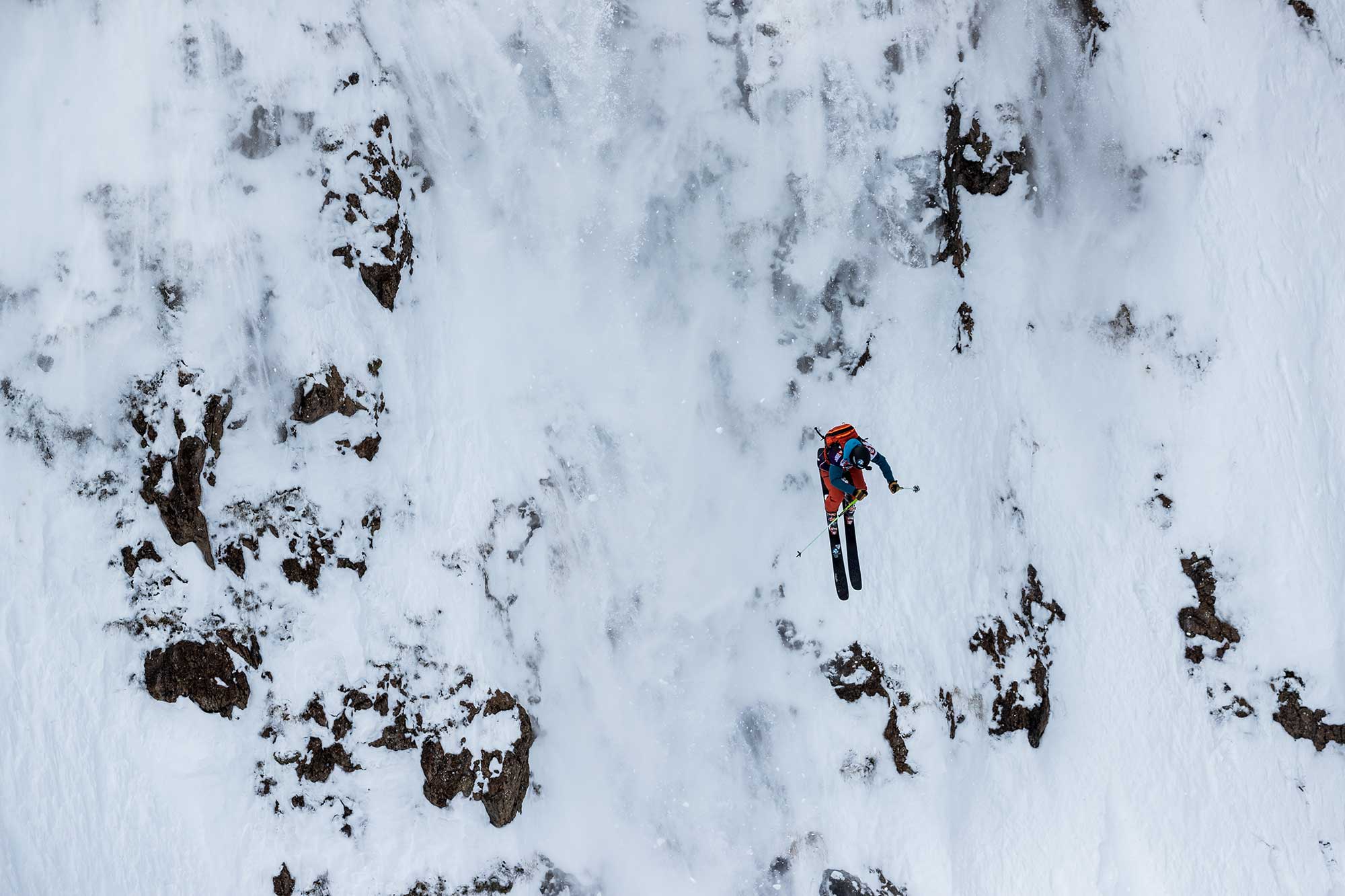 Felix Wiemers at Freeride World Tour, Fieberbrunn Austria