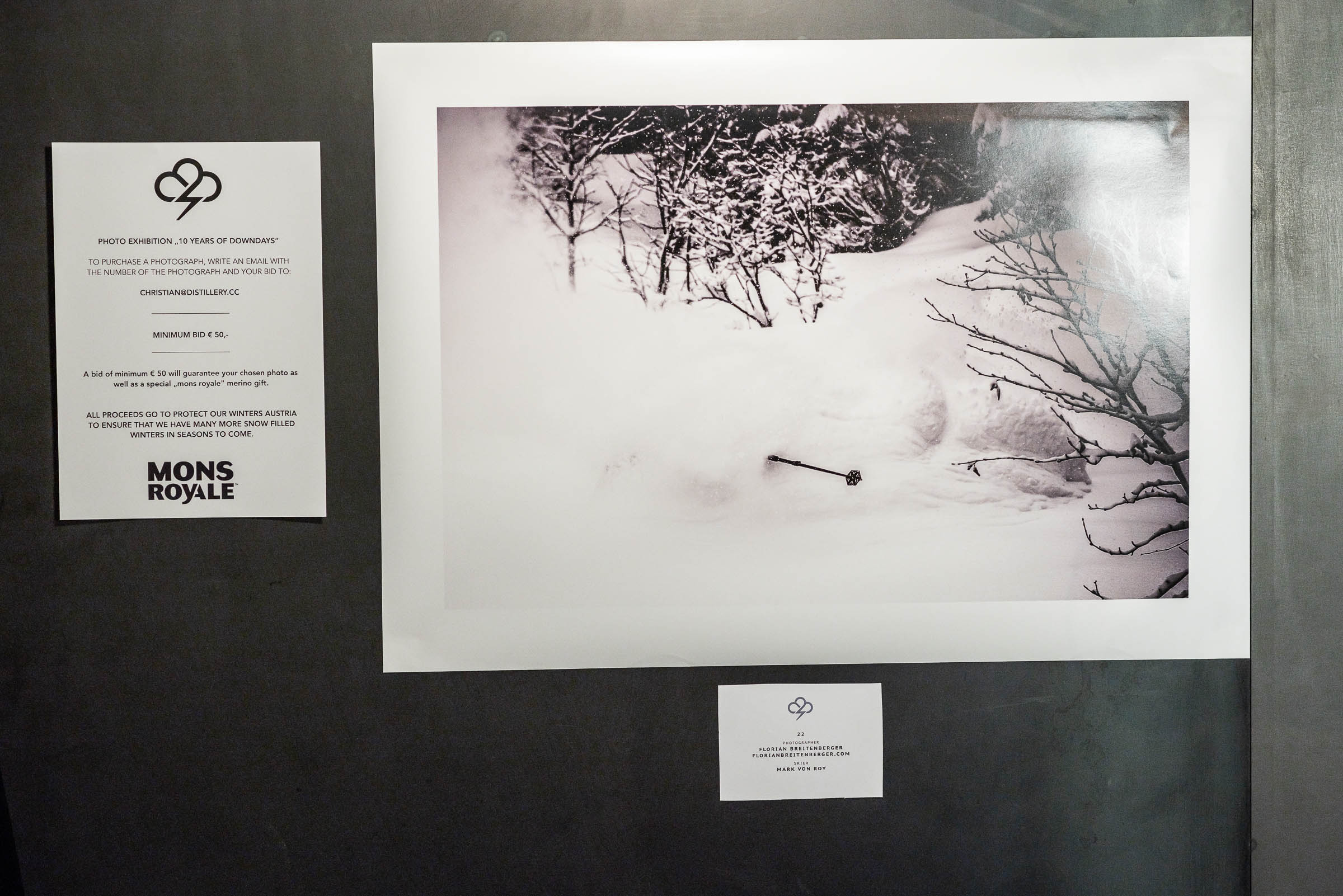 Downdays Photo Exhibition Mark von Roy by Flo Breitenberger