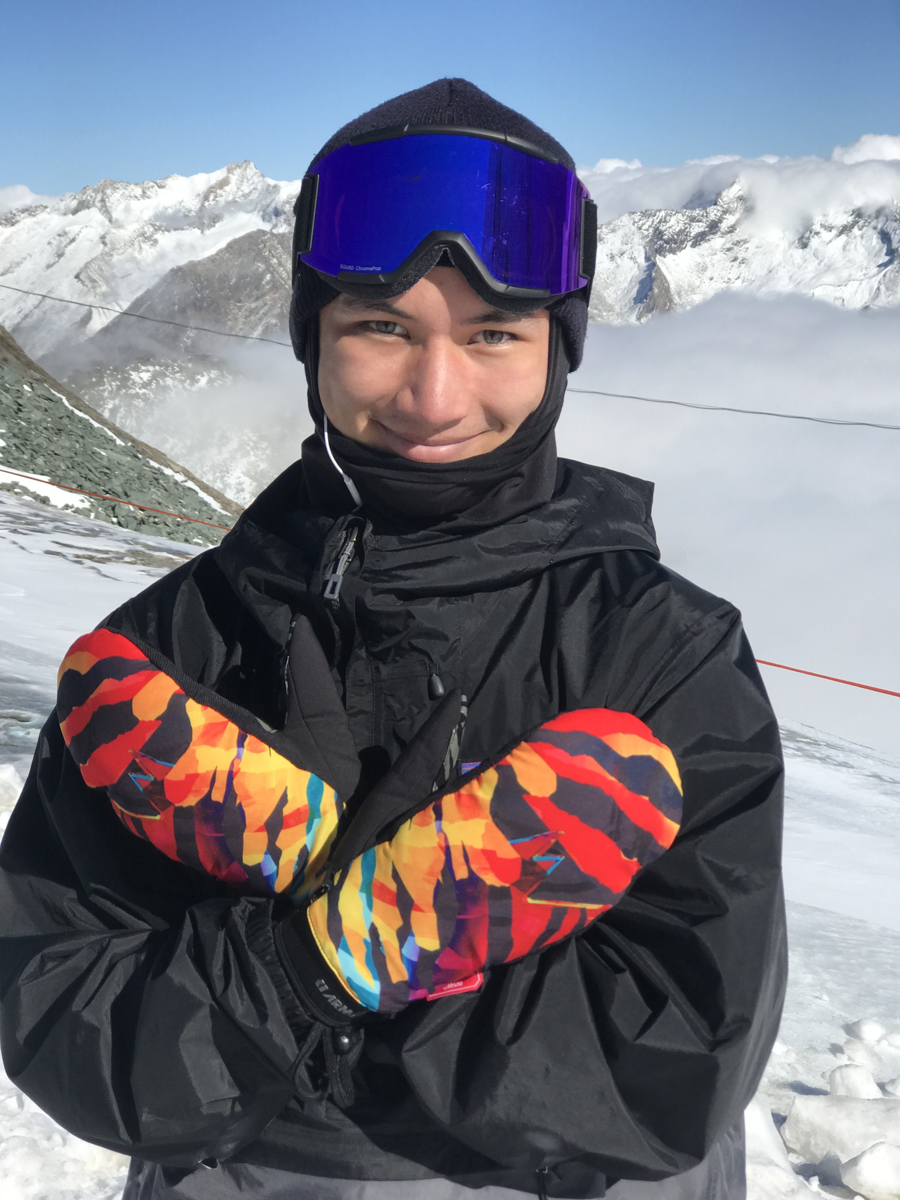 Freestyle skier Paul Vieuxtemps